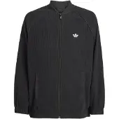 Adidas Chaqueta de entretiempo 'SST OVERSIZED CORDUROY TRACK' negro