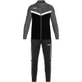 Jako Chándal 'Iconic' gris oscuro / negro / blanco