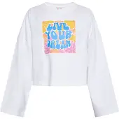 IZIA Sudadera azul / amarillo / rosa / blanco