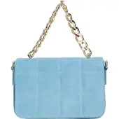 Usha Bolso de mano azul claro / oro