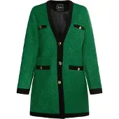 Faina Blazer oro / verde hierba / negro