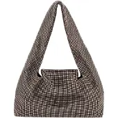 Faina Bolso de mano negro / plata