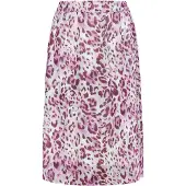 Faina Falda chocolate / lila / rosa claro / rojo violáceo