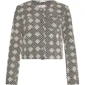 IZIA Blazer negro / blanco