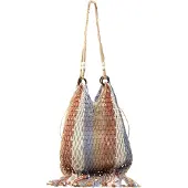 IZIA Shopper beige / azul / cognac / offwhite