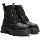 Buffalo Botines con cordones 'Aspen' negro