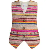 IZIA Chaleco mezcla de colores
