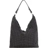 FELIPA Bolso de hombro negro / blanco