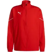 Puma Chaqueta deportiva rojo / blanco