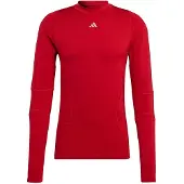 Adidas Camiseta funcional rojo / blanco