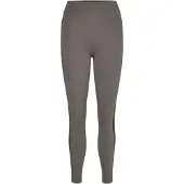 Adidas adidasMallas de entrenamiento 7/8 Optime 3 Stripes 2XS Charcoal Mujer