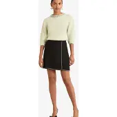 Love & roses Falda negro