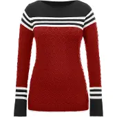 Imily Bela Jersey borgoña / negro / blanco
