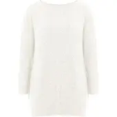 Imily Bela Vestido de punto blanco