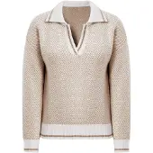 Imily Bela Jersey beige / blanco