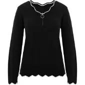 Imily Bela Jersey negro / blanco