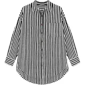 Imily Bela Blusa negro / blanco
