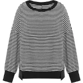 Imily Bela Sudadera negro / blanco