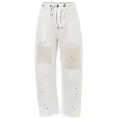 Imily Bela Vaquero blanco denim