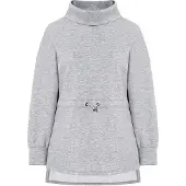 Imily Bela Sudadera gris moteado