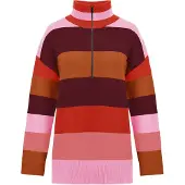 Imily Bela Jersey naranja oscuro / rojo vivo / melón / rojo oscuro