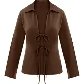 Imily Bela Blusa marrón