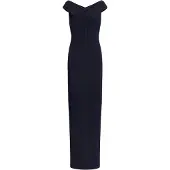Ralph Lauren Vestido de noche marino