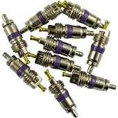 JBM Válvulas Schrader 6x26 Mm 10 Unidades