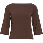 Vila Camiseta 'VIEmilie' chocolate