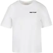 Miss Tee Camiseta ' ' blanco