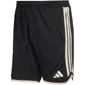 Adidas Pantalón deportivo 'Stadium' negro / blanco lana