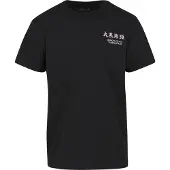 Mister tee Camiseta 'Yokohama Race' lila oscuro / negro