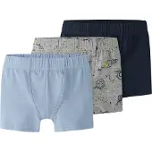 Name it Calzoncillo azul claro / azul oscuro / amarillo / gris moteado