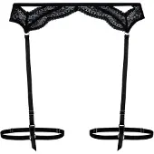 Hunkemoller Ligueros 'Isabelle' negro