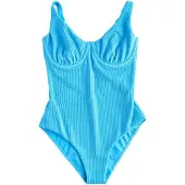Next Traje de baño azul oscuro