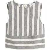 Next Top gris claro / blanco