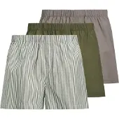 Jack & Jones Calzoncillo boxer 'Milano' taupe / oliva / verde oscuro