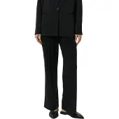 Comma Pantalón de pinzas negro