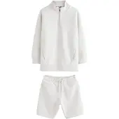 Next Conjunto gris claro