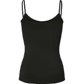 Urban Classics Top negro / blanco