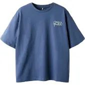 Name it Camiseta 'NKMBleze' zafiro / caqui / rojo cereza / blanco