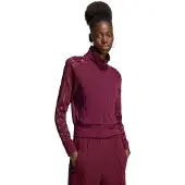 Adidas Originals adidasCHAQUETA DEPORTIVA CON ENCAJE FIREBIRD XS Maroon Mujer
