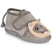Little Mary Pantuflas LIONVELCRO niño - Gris - 21
