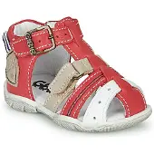 GBB Sandalias planas BYZANTE niño - Rojo - 20
