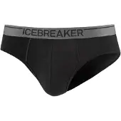 Icebreaker - Anatomica Briefs - Ropa interior merino size S, negro