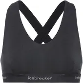 Icebreaker - Women's 125 Cool-Lite Sprite Racerback Bra - Sujetador deportivo size S, negro