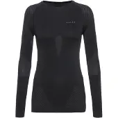 Falke - Ropa interior térmica mujer - W Longsleeved Shirt W Black - Talla M - Negro