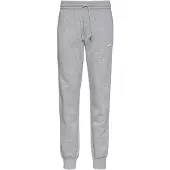 Nike Pantalón 'Phoenix Fleece' gris moteado / blanco
