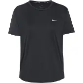 Nike - Women's Tempo Dri-Fit Short-Sleeve Running Top - Camiseta de running size S, negro
