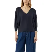 Comma Pullover Marine Talla: L | Sudaderas con Capucha Outlet | Mujer